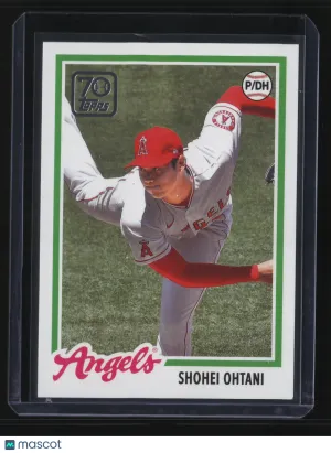 Shohei Ohtani 2021 Topps - 70 Years of Topps #70YT28-LA Angels