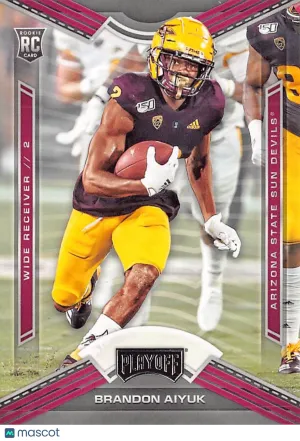 2020 Panini Chronicles Draft Picks Playoff Brandon Aiyuk Rookie RC #7 Arizona State Sun Devils