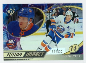 2024-25 Upper Deck UD3 Bo Horvat Future Impact Gold 191/333