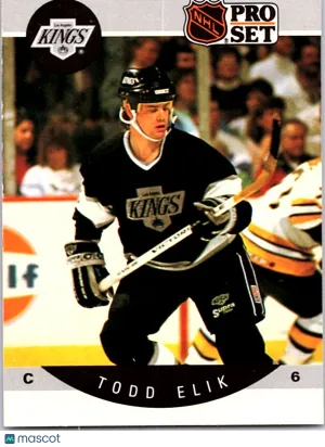 1989 Pro Set Todd Elik #116