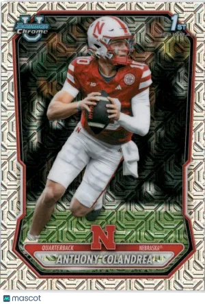 2026 Bowman Chrome University Anthony Colandrea Mojo Refractor #BCP-4