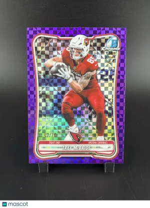 2026 Topps Bowman Chrome Trey McBride #BCV-1 Purple X-Fractor
