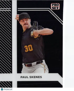2024 Leaf Pro Set Paul Skenes Black Promo /25 #PSB-5 Pittsburgh Pirates