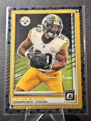 2025 Panini Donruss Optic - Jaylen Warren #140 Stars Prizm
