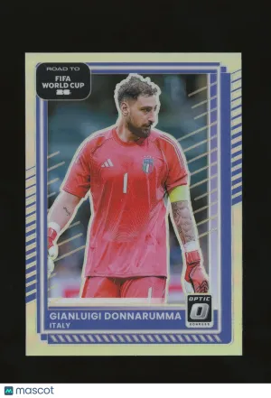 Gianluigi Donnarumma 2025 Panini Donruss Road to FIFA #112 Holo Optic Italy