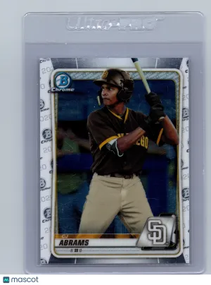 2020 Bowman Chrome CJ Abrams #BCP-62