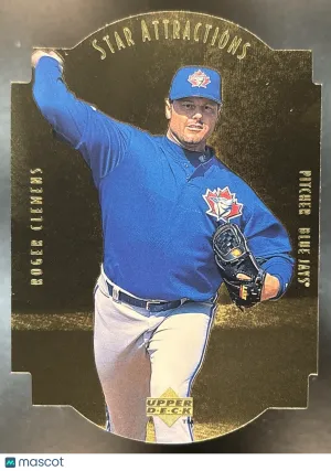 Flagship Roger Clemens Star Attractions Gold #SA6 Toronto Blue Jays