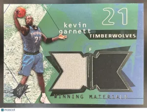 Flagship Kevin Garnett Winning Materials #WM-KG Minnesota Timberwolves