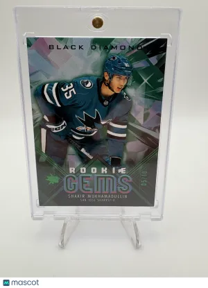 2024 Upper Deck Black Diamond Shakir Mukhamadullin #RG-SM Emerald Rookie 05/10