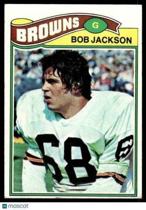 1977 Football Card Bob Jackson #371