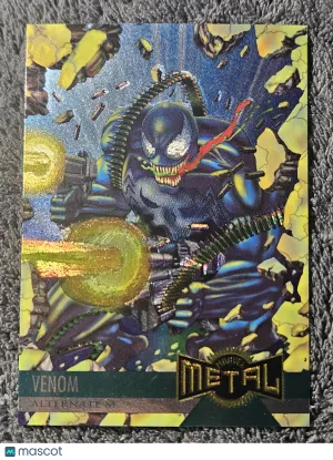 1995 Fleer Marvel Metal #136 Venom
