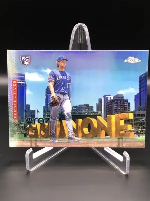 2026 Topps Chrome No.p-1 Perspectives Jac Caglianone Rookie Card