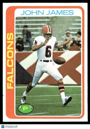 1978 Football John James #370