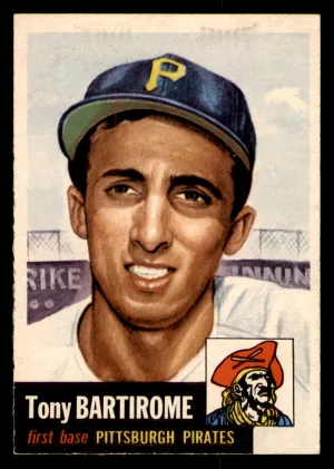 1953 Topps Tony Bartirome #71