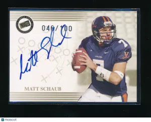 2004 Press Pass Matt Schaub #38 Gold Rookie