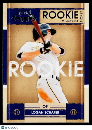 2008 Playoff Contenders Logan Schafer #35