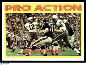 1972 Football Card Roger Staubach #122