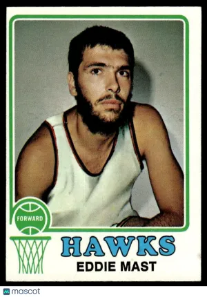 1973 Basketball Eddie Mast #28