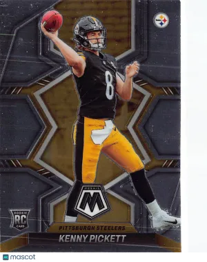 2022 Panini Mosaic Football Kenny Pickett Rookie RC #301 Pittsburgh Steelers