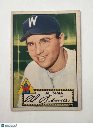 1952 Topps Al Sima #93