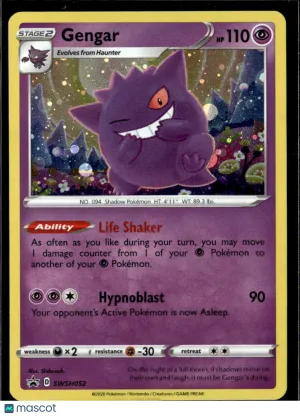 Gengar Holo Black Star Promo #SWSH052