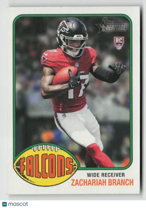 2026 Topps Heritage Zachariah Branch #137 RC