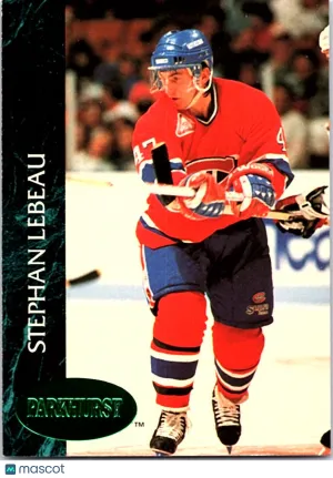 1991 Parkhurst Stephan Lebeau #82