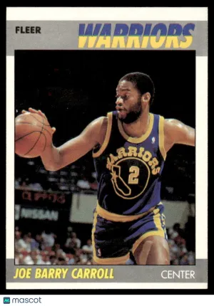 1987 Basketball Joe Barry Carroll #16
