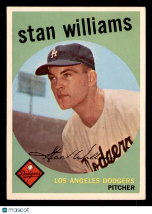 1959 Topps Stan Williams #53