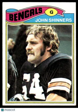 1977 Football Card John Shinners #189
