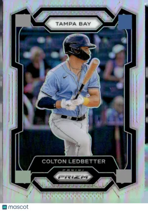 2024 Panini Prizm Baseball Colton Ledbetter #165 Silver
