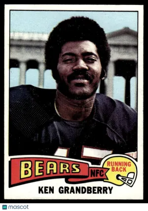 1975 Football Ken Grandberry #406