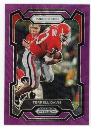 2024 Prizm Draft Picks #39 Terrell Davis Prizm Purple