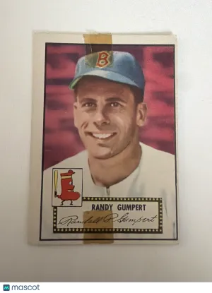 1952 Topps Randy Gumpert #247 Low Grade