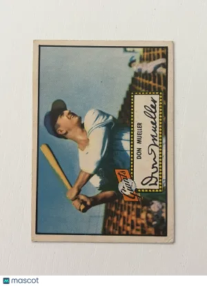 1952 Topps Don Mueller #52