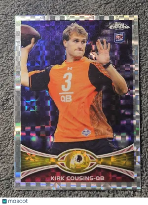 2012 Topps Chrome #146 Kirk Cousins X-Fractor Rookie RC