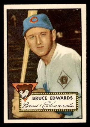 1952 Topps Bruce Edwards #224