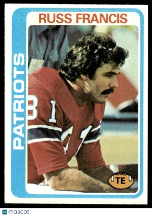 1978 Football Russ Francis #95