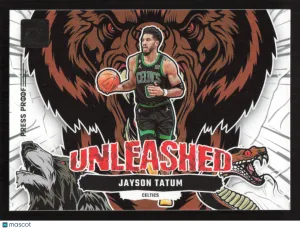 2023-24 Donruss Jayson Tatum #5 Unleashed Press Proof