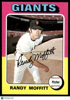 1975 Baseball Card Randy Moffitt #132