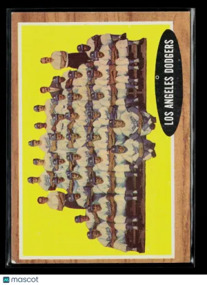 1962 Topps Los Angeles Dodgers #43
