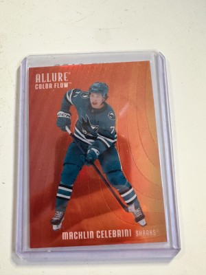 25/26 Allure Color flow Red Orange CF28 Maclin Celebrini