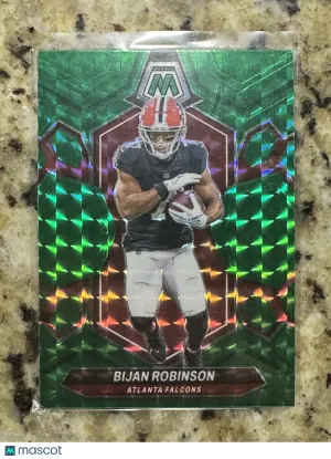 2024 Panini Mosaic Bijan Robinson #9 Green