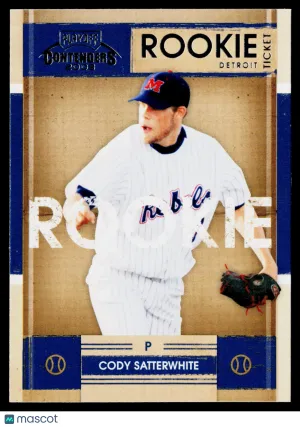 2008 Playoff Contenders Cody Satterwhite #15