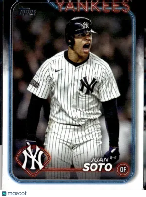 2024 Topps Update Series Juan Soto #US1 Blue Foil