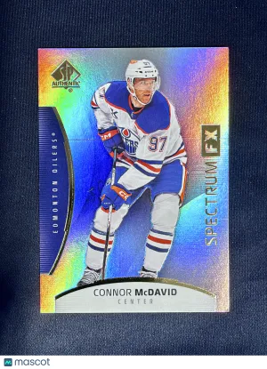 2025-26 SP Authentic Connor McDavid #S-26 Spectrum FX
