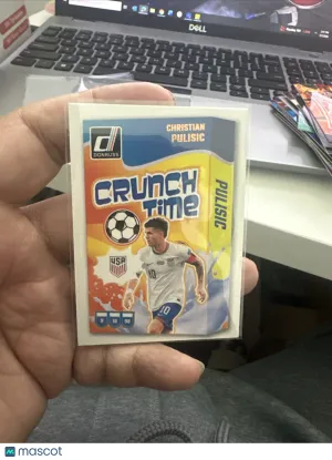 2024-25 Panini Donruss Crunch Time Christian Pulisic #1 USA Soccer Card