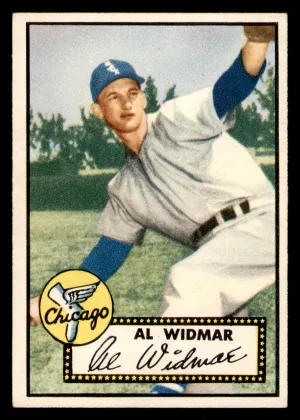1952 Topps Al Widmar #133