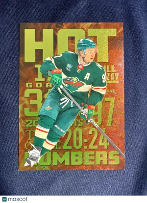2025-26 Upper Deck Flair Kirill Kaprizov #HN-4 Hot Numbers SP