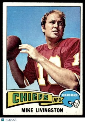 1975 Football Mike Livingston #228
